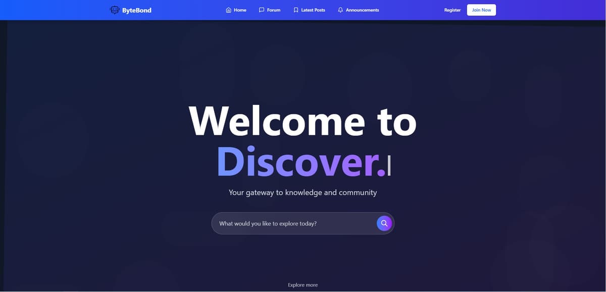 ByteBondBD (A Forum for multicategory Discussions)